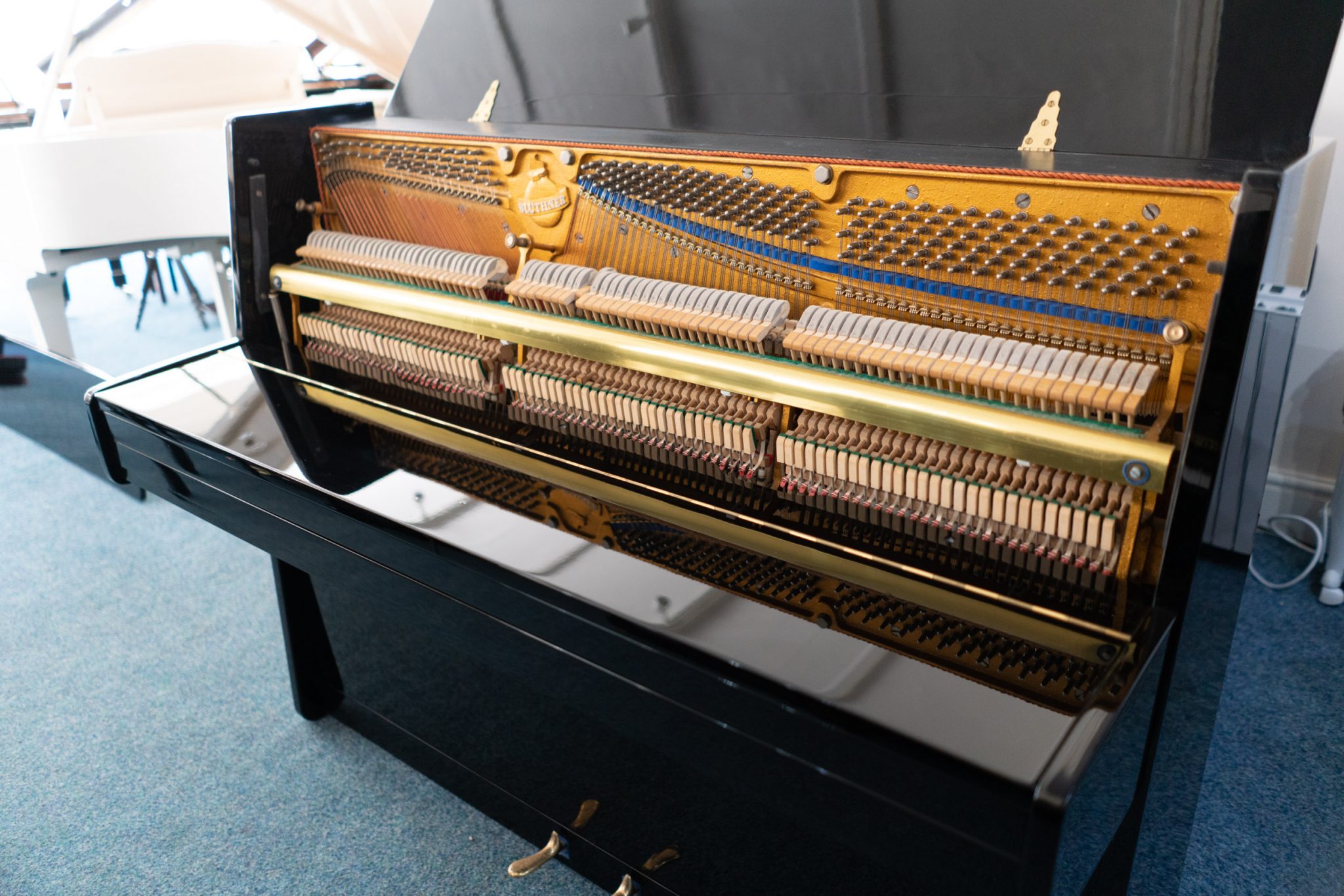 Bluthner Upright – NOW SOLD - The Piano Gallery - Piano Shop